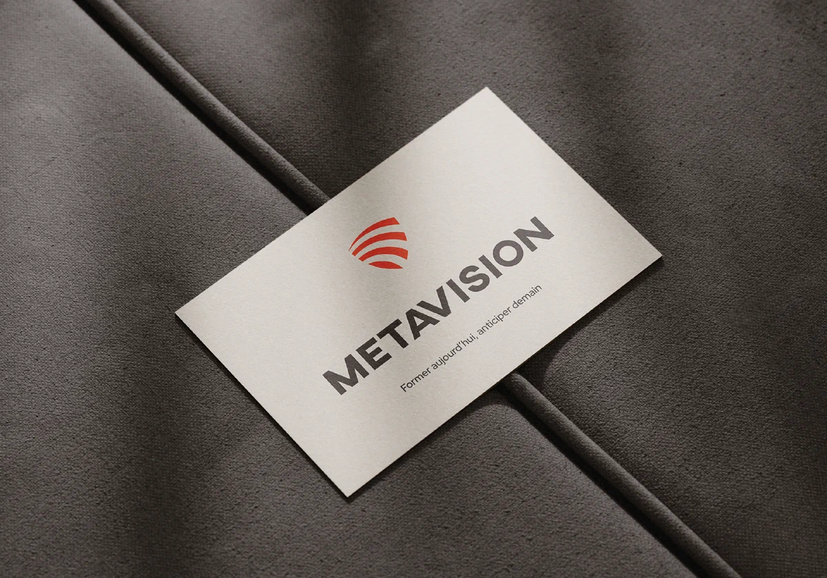 Metavision : identité organisme de formation | Odin Studio
