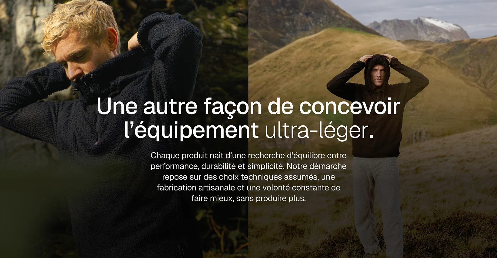 Nouvelle section éditoriale French Light Outdoor sur la conception d’équipement ultraléger