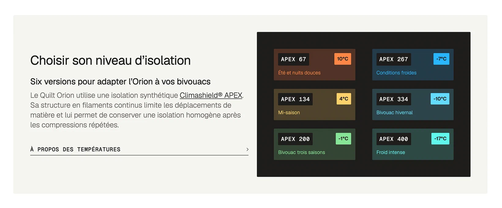 Page French Light Outdoor présentant les engagements de fabrication française