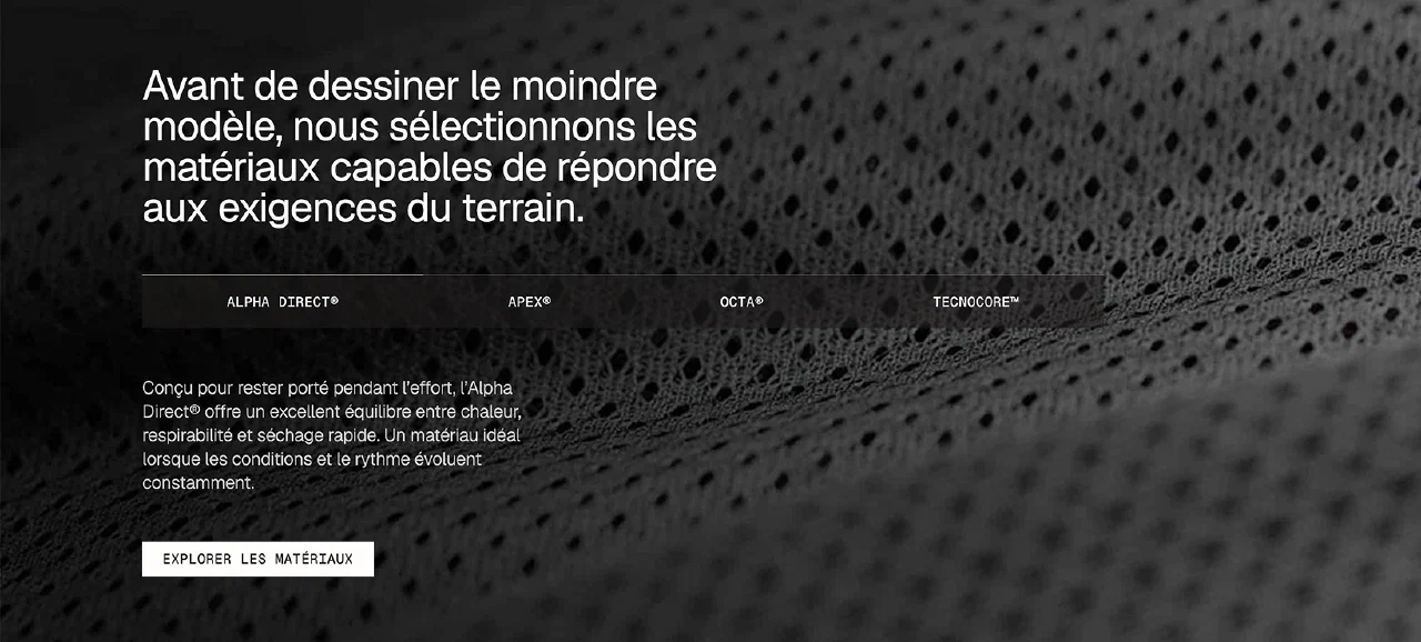 Bloc éditorial French Light Outdoor présentant la conception sur mesure
