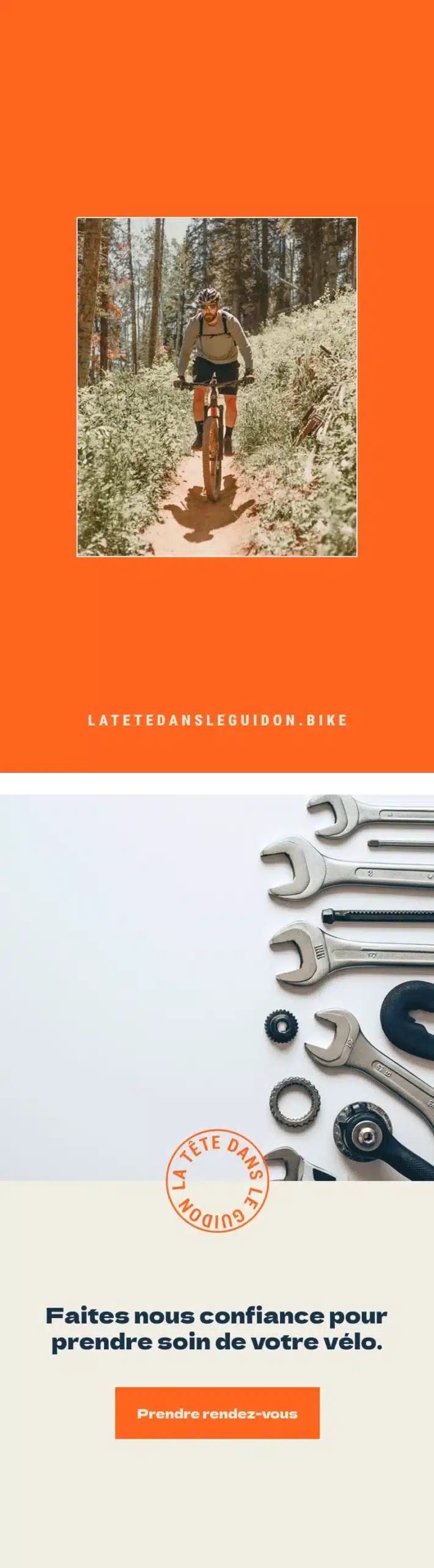 La Tête dans le Guidon